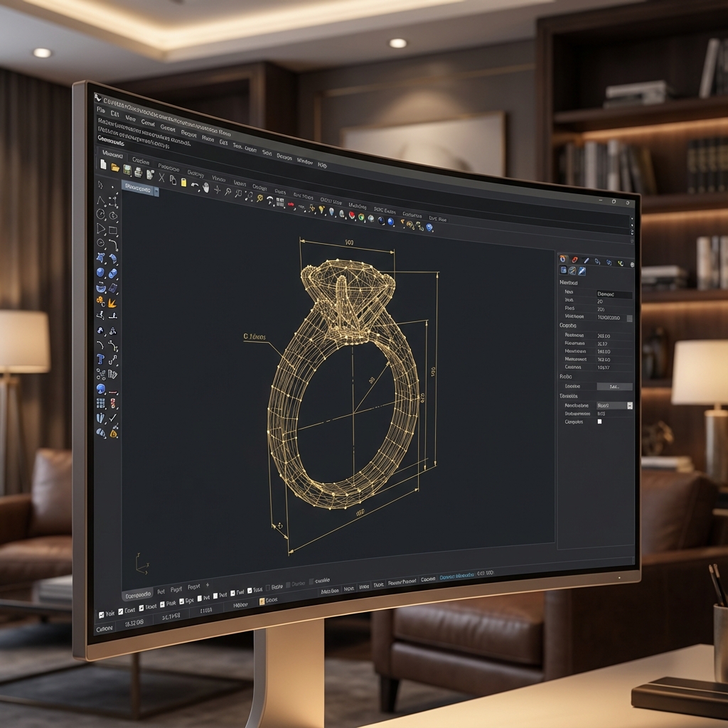 CAD interface render